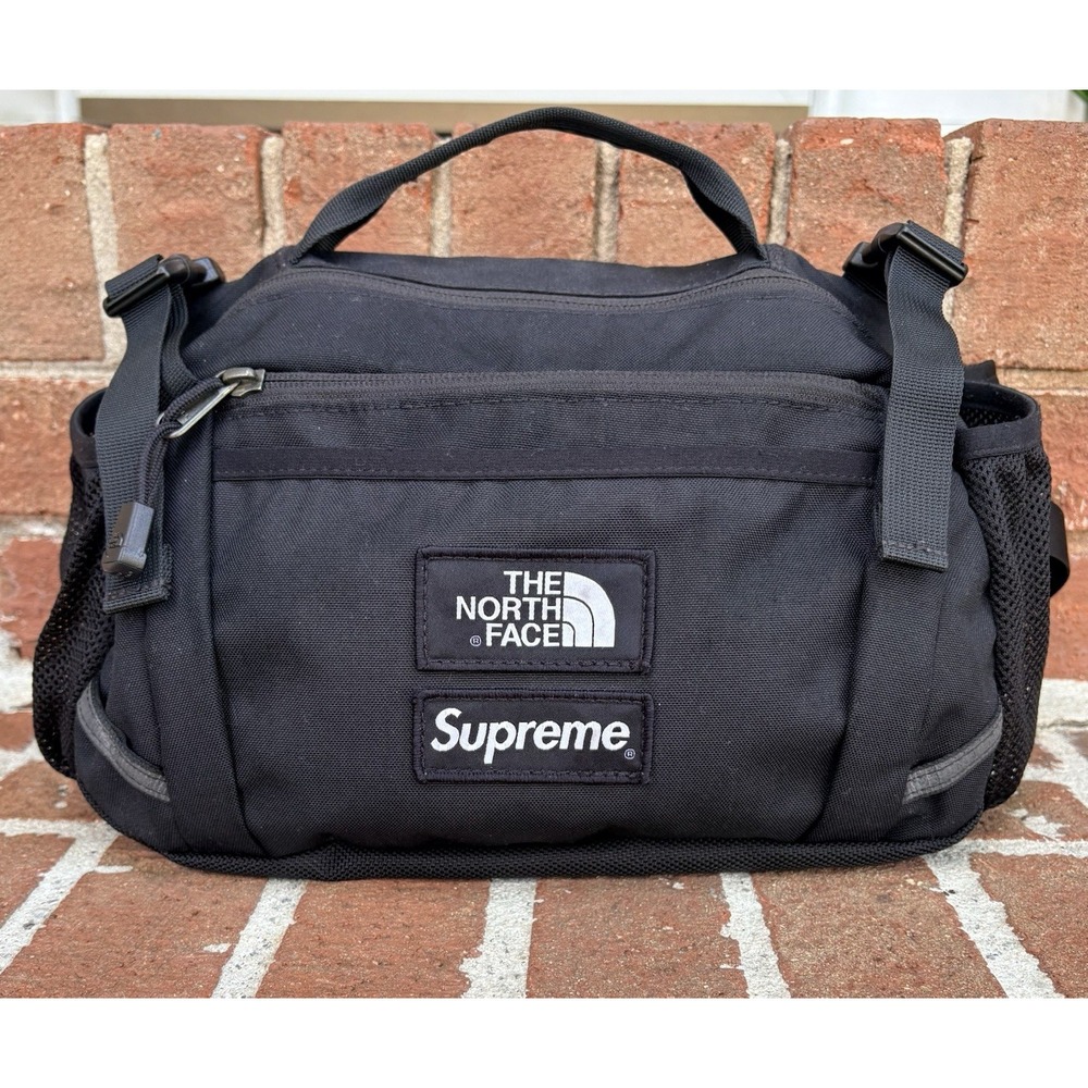 Supreme x The North Face Expedition Waist Bag Black 18AW FW18